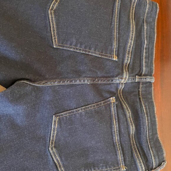 Banana Republic Slim-Fit High Mid Dark Blue Jeans –new -  Size  25/12 - Picture 2 of 6